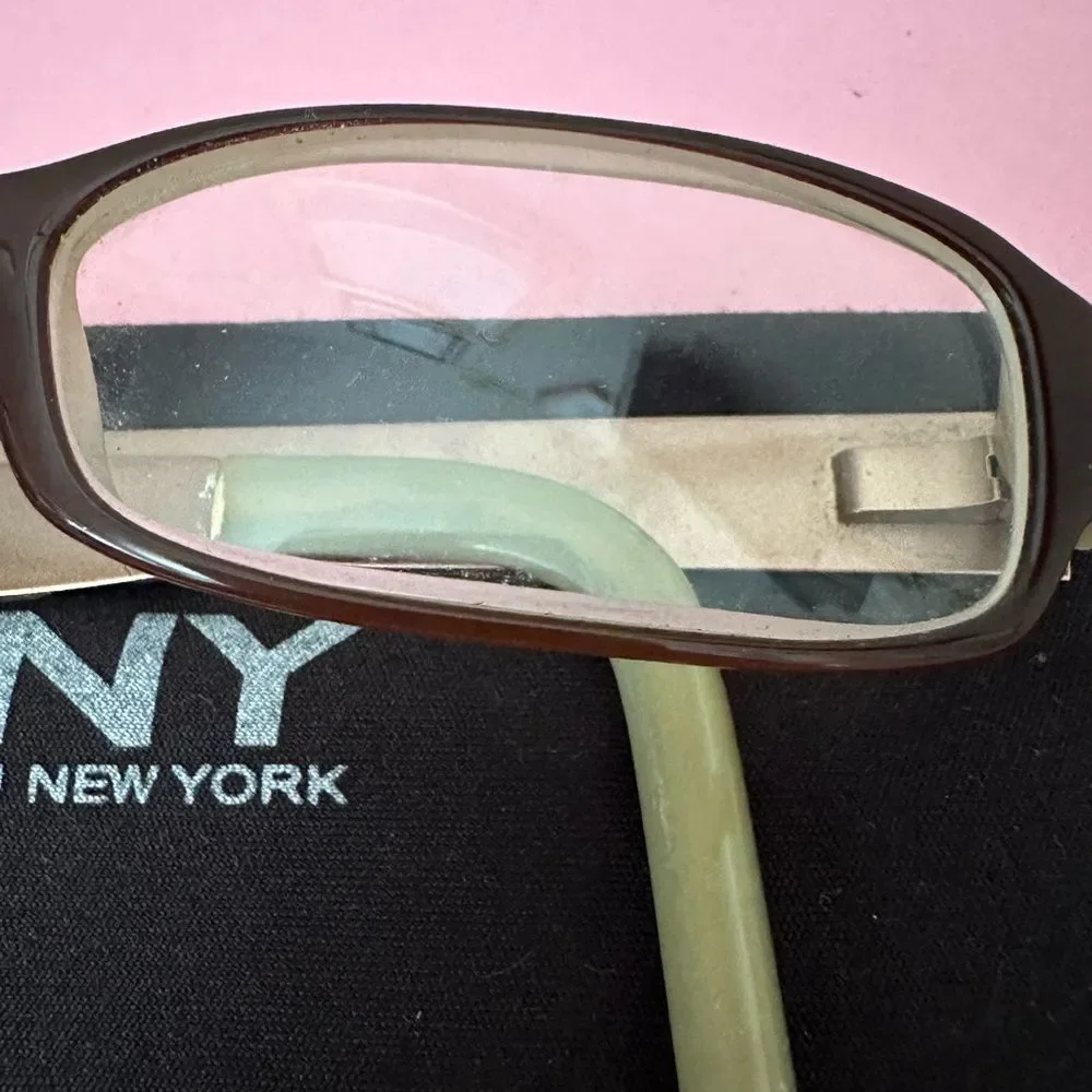 Donna Karen New York - brown DKNY Glasses with Case